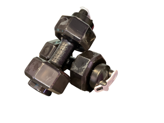 Botella y Pesa de Plástico!