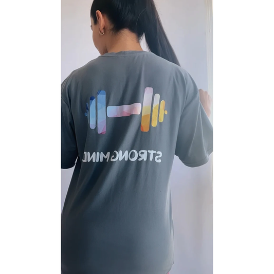 Playera Oversize - Strong Mind