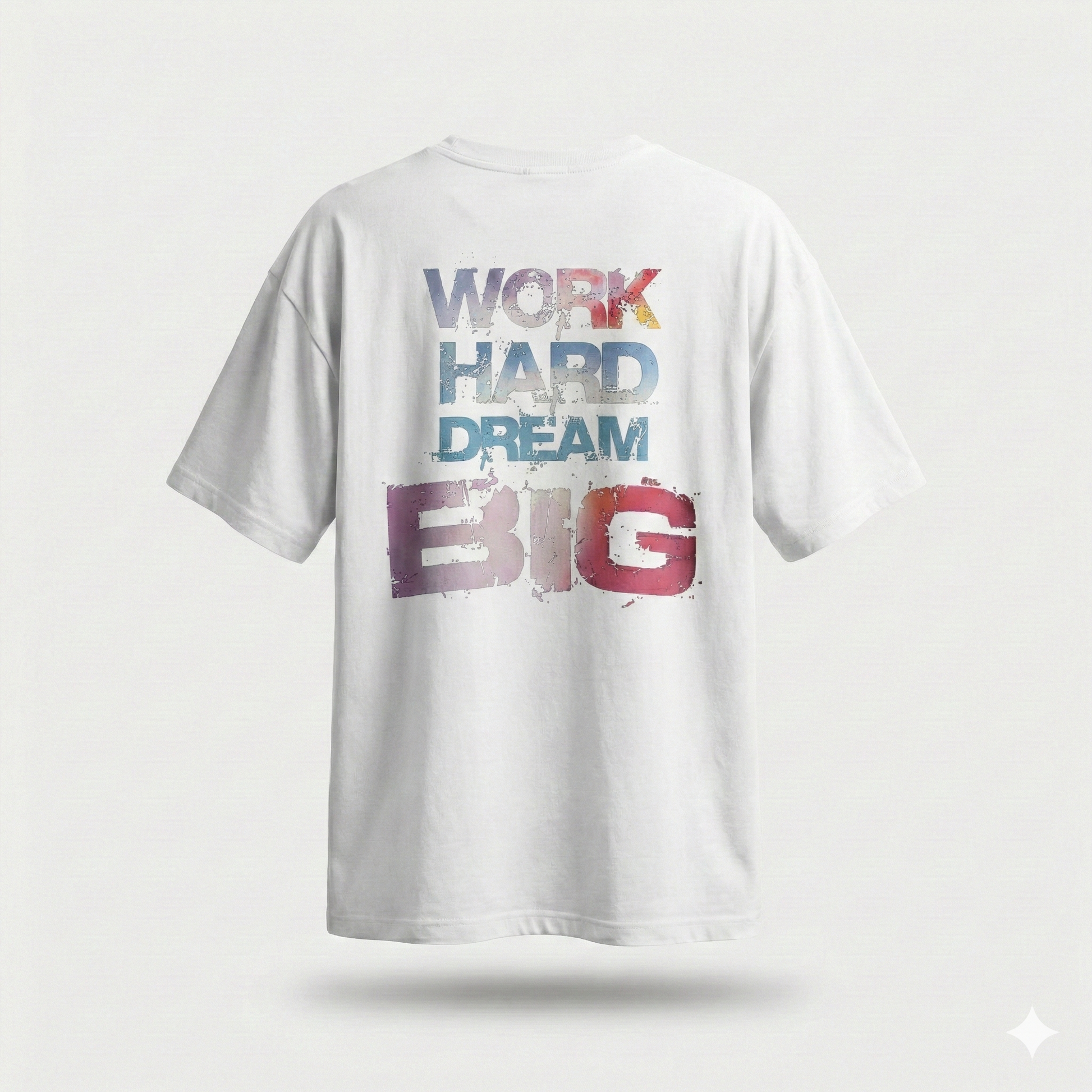 Work Hard Dream Big Blanco