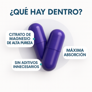 Citrato de Magnesio - Relaja tu Cuerpo, Calma tu Mente.