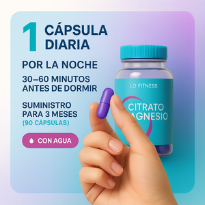 Citrato de Magnesio - Relaja tu Cuerpo, Calma tu Mente.