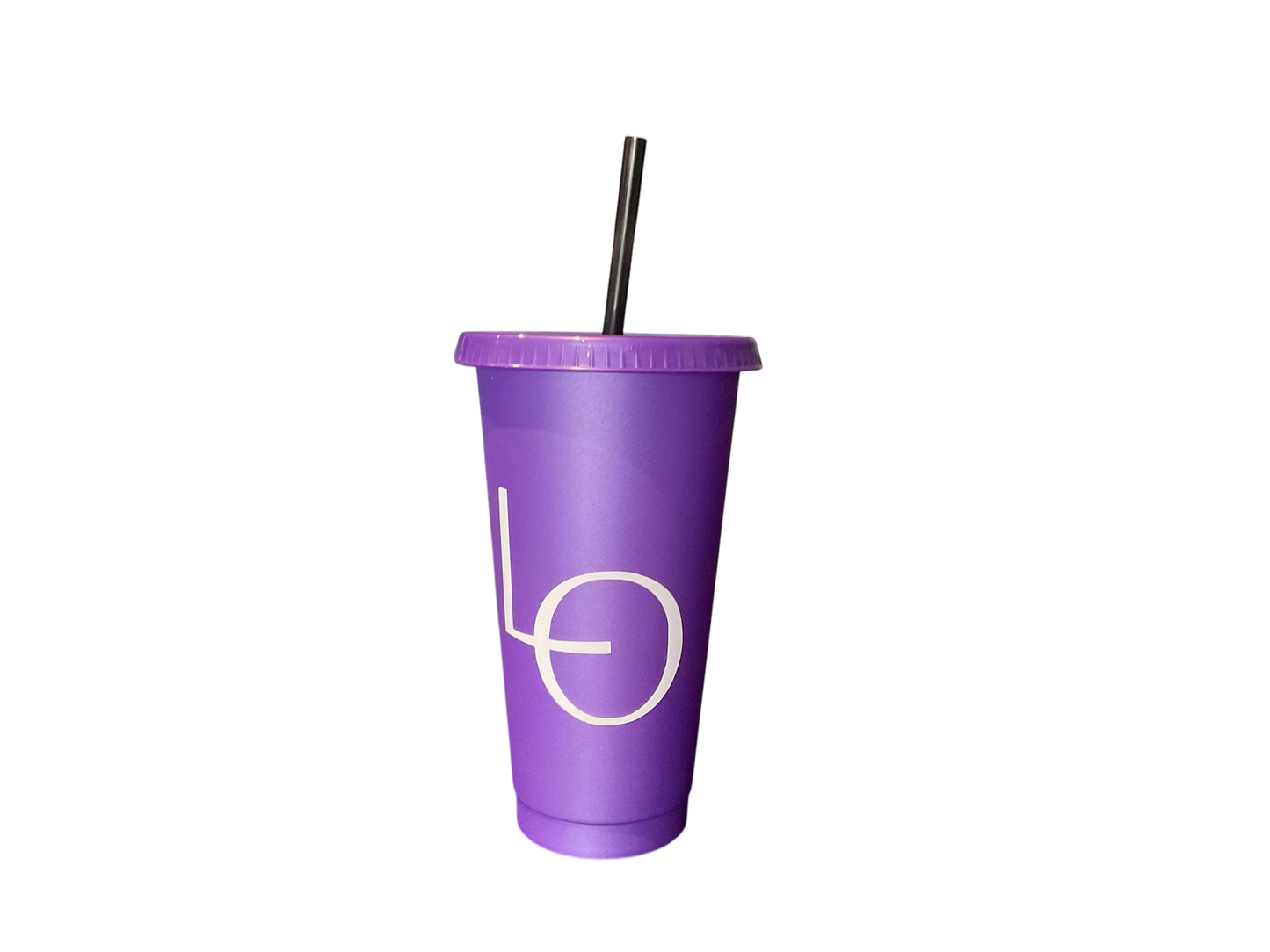 Vaso con Popote