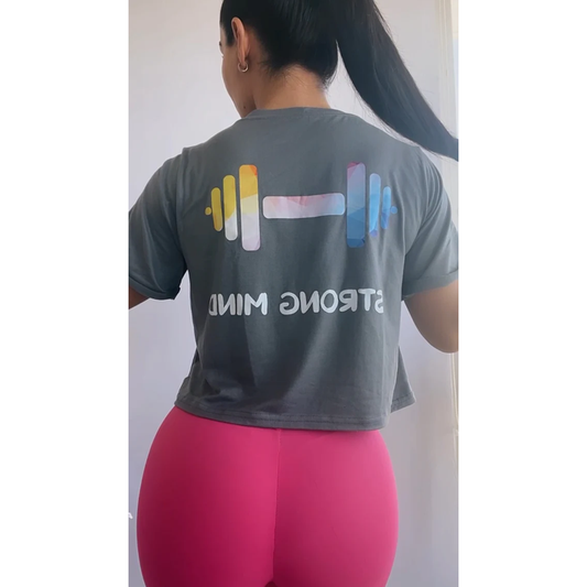 Blusa Corta  - Strong Mind