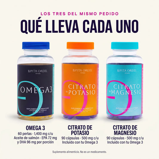 Omega 3 de Aceite de Salmón — Suplemento Alimenticio · 60 perlas