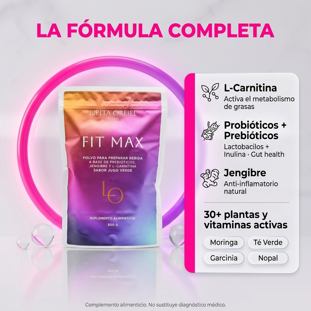 Fit Max -  Tu jugo verde inteligente para sentirte tú otra vez.