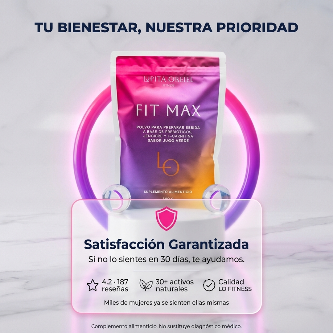 Fit Max -  Tu jugo verde inteligente para sentirte tú otra vez.