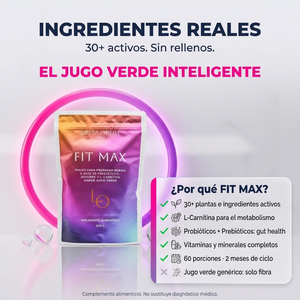 Fit Max -  Tu jugo verde inteligente para sentirte tú otra vez.