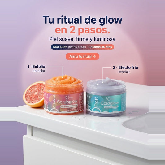 Dúo Glow · Scrubglow y Frost Coldglow