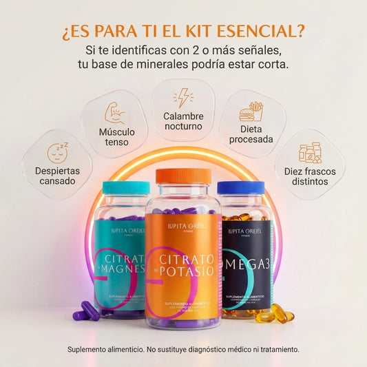 ¿Es para ti el Kit Esencial? Señales de que tu base de minerales podría estar corta